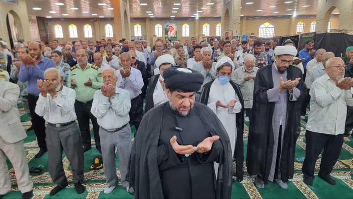 نماز جمعه گناوه به روایت تصویر