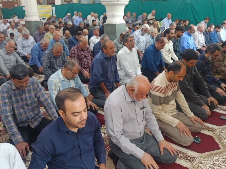 تصاویر/ آیین عبادی سیاسی نمازجمعه امروز شهر برازجان