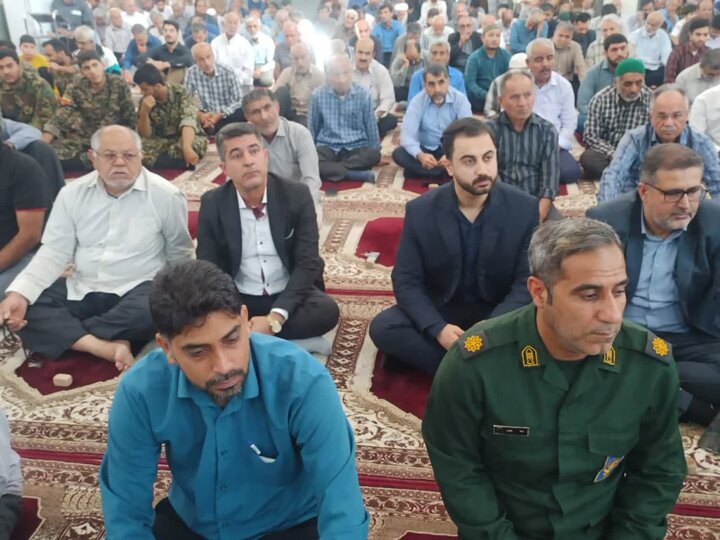 تصاویر/ آیین عبادی سیاسی نمازجمعه امروز شهر برازجان