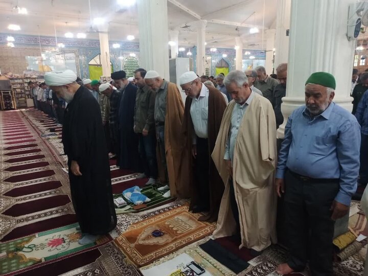 تصاویر/ آیین عبادی سیاسی نمازجمعه امروز شهر برازجان