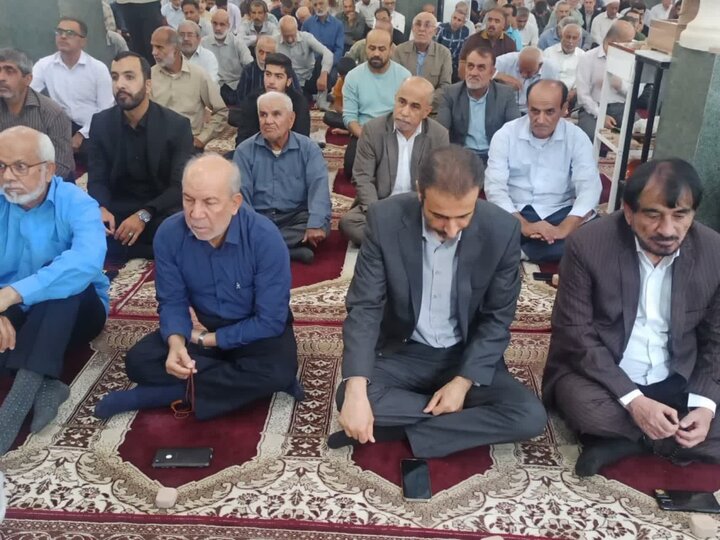 تصاویر/ آیین عبادی سیاسی نمازجمعه امروز شهر برازجان