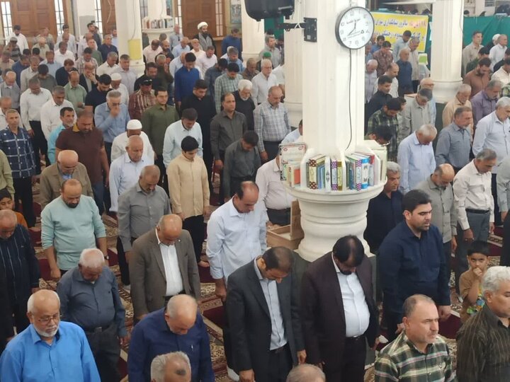 تصاویر/ آیین عبادی سیاسی نمازجمعه امروز شهر برازجان