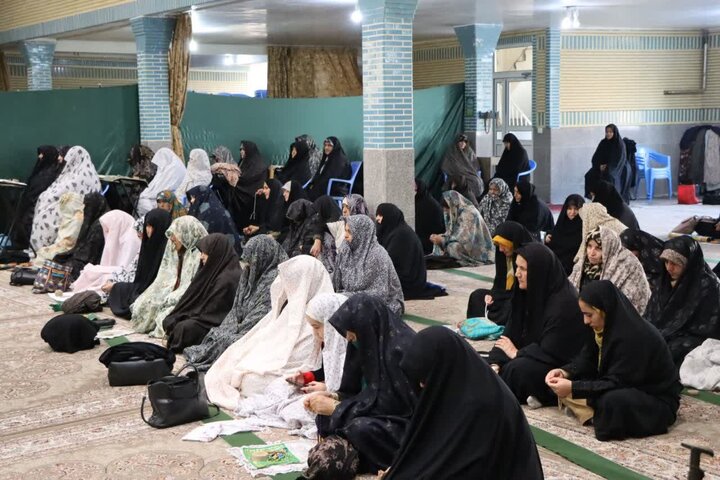 تصاویر/ آیین عبادی سیاسی نماز جمعه نوشین شهر