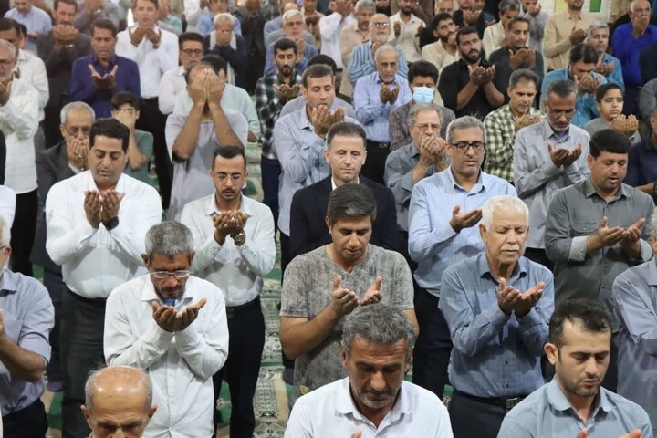 نماز جمعه عالیشهر به روایت تصویر