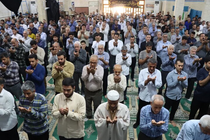 نماز جمعه عالیشهر به روایت تصویر