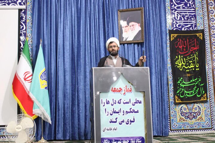 آیین عبادی سیاسی نماز جمعه شهرستان دلگان