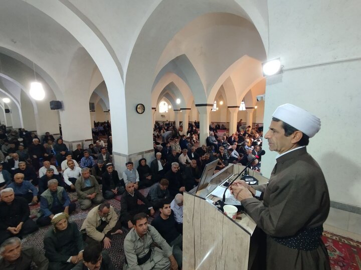 تصاویر/ آئین عبادی و سیاسی نماز جمعه بوکان