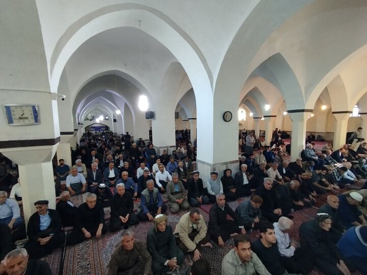 تصاویر/ آئین عبادی و سیاسی نماز جمعه بوکان