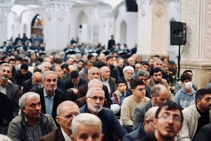 تصاویر/ اقامه نماز عبادی سیاسی جمعه اردبیل