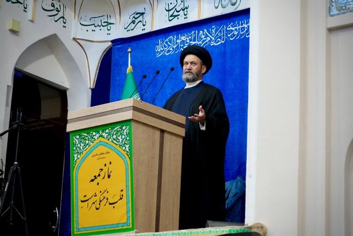 تصاویر/ اقامه نماز عبادی سیاسی جمعه اردبیل