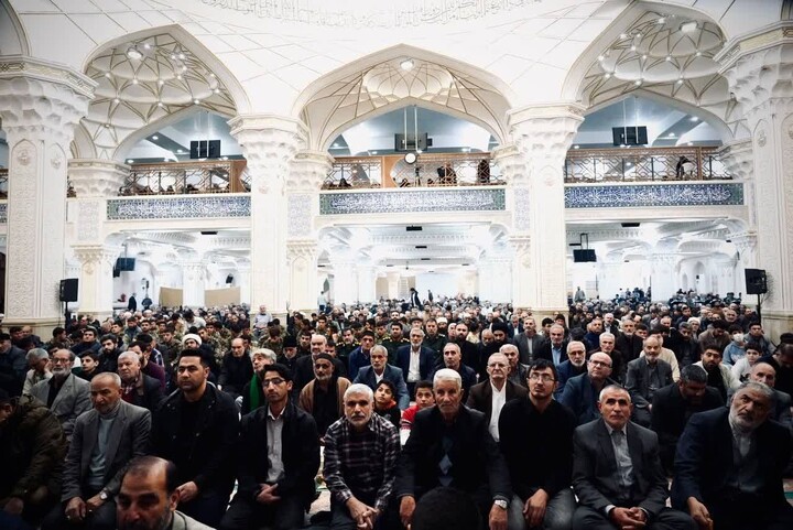 تصاویر/ اقامه نماز عبادی سیاسی جمعه اردبیل