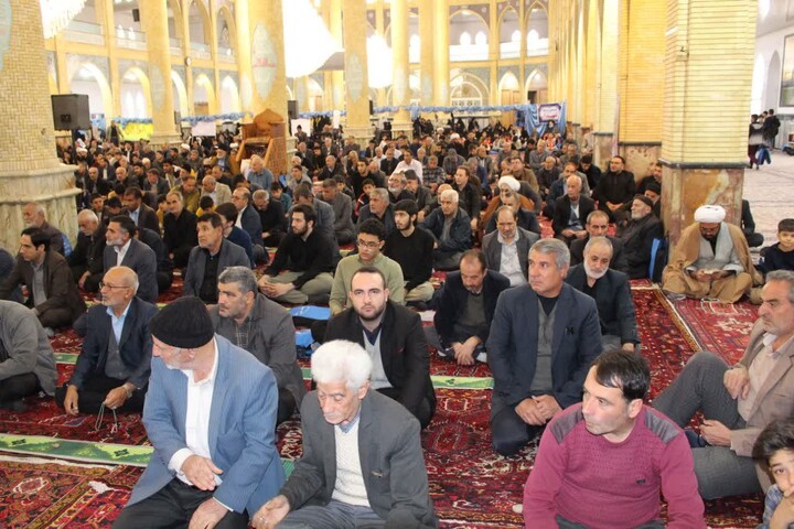 تصاویر/ اقامه نماز جمعه بناب