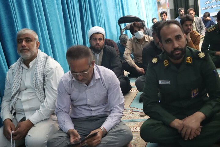 تصاویر/ اقامه نماز جمعه شهر قلعه‌گنج