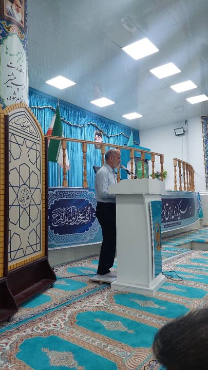 نمازجمعه شهر جم به روایت تصویر