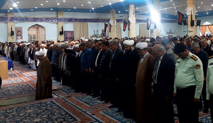 آیین سیاسی عبادی نماز جمعه شهرستان زابل