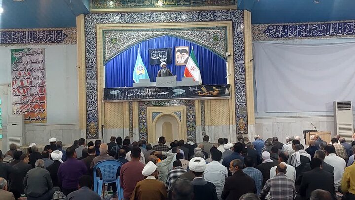 آیین سیاسی عبادی نماز جمعه شهرستان زابل