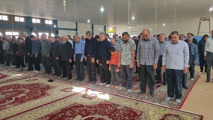 تصاویر/ اقامه نماز جمعه شهر صفائیه