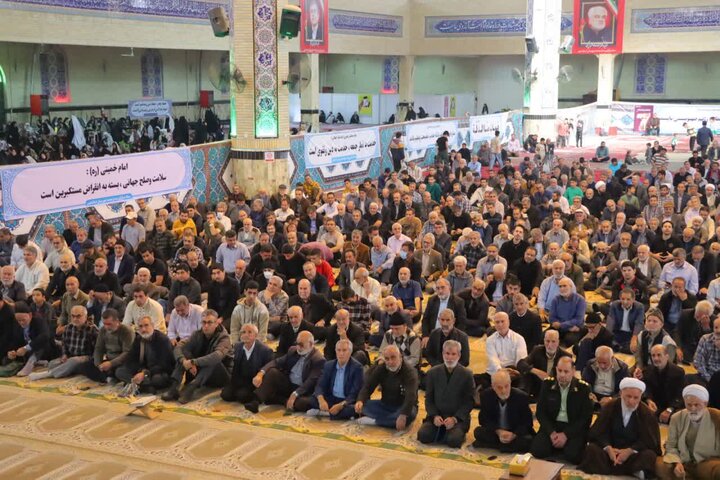 تصاویر/ نماز عبادی سیاسی جمعه در اسلامشهر