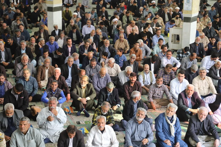 برگزاری آیین عبادی سیاسی نماز جمعه شهرستان زاهدان