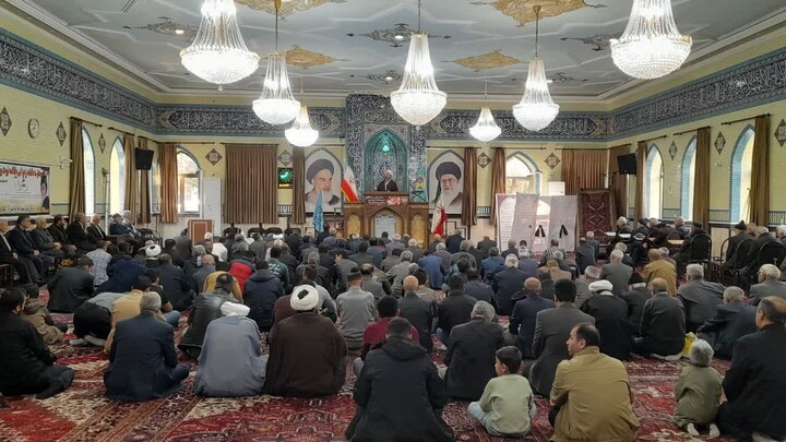 تصاویر/ اقامه نماز جمعه اسکو