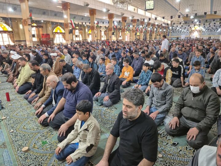 تصاویر/ نماز عبادی سیاسی جمعه در پاکدشت