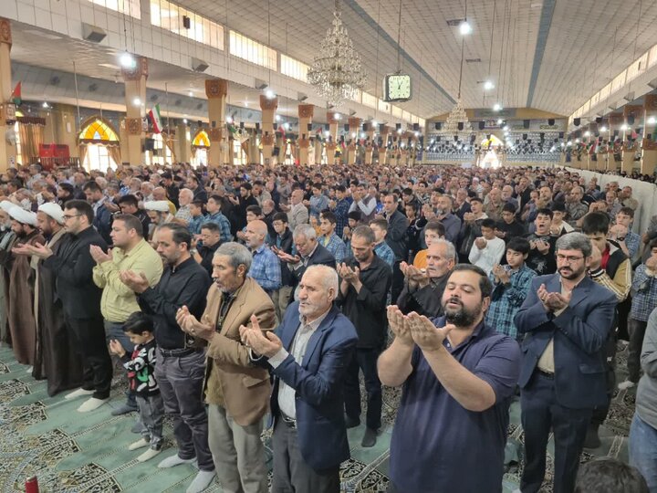 تصاویر/ نماز عبادی سیاسی جمعه در پاکدشت