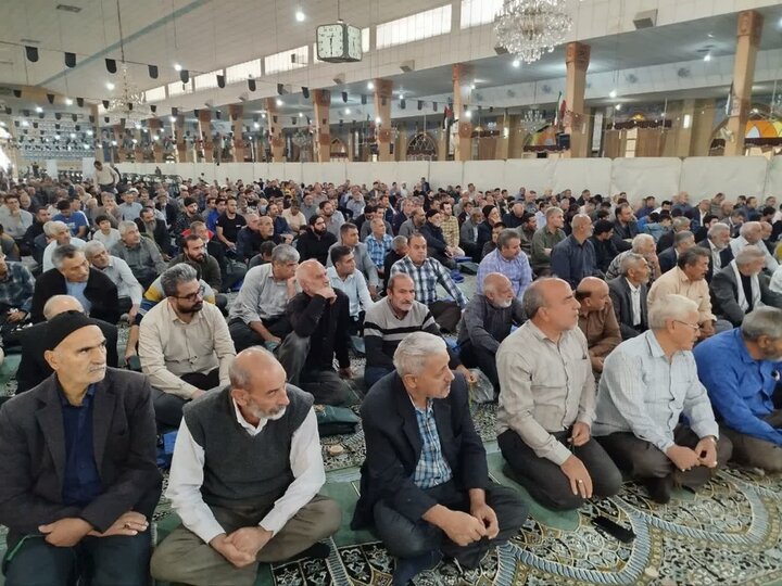تصاویر/ نماز عبادی سیاسی جمعه در پاکدشت