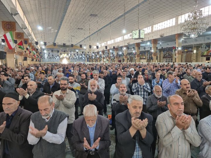 تصاویر/ نماز عبادی سیاسی جمعه در پاکدشت
