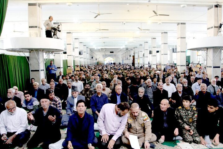 تصاویر/ مراسم نماز جمعه کرمانشاه