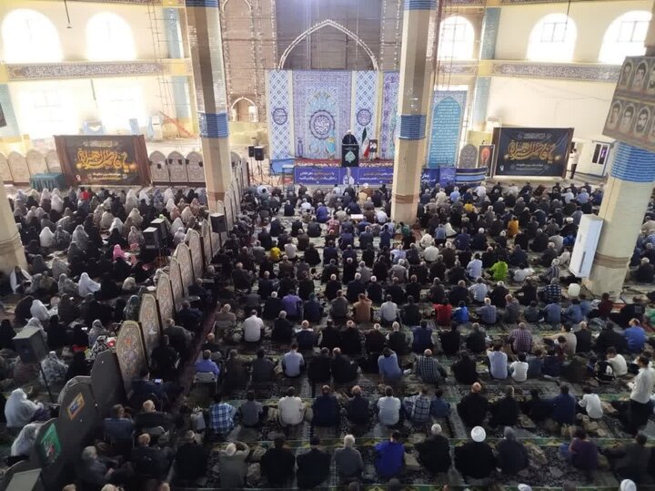 تصاویر/ نماز عبادی سیاسی جمعه در قدس