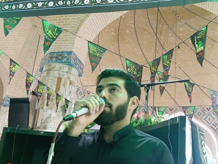 حوزه/ نمازجمعه شهرستان خاتم در سوگ ایام فاطمیه