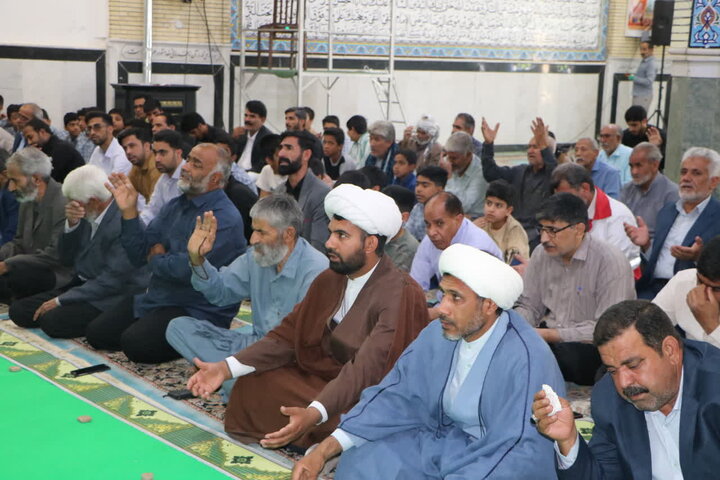 تصاویر/ اقامه نماز جمعه شهر فهرج