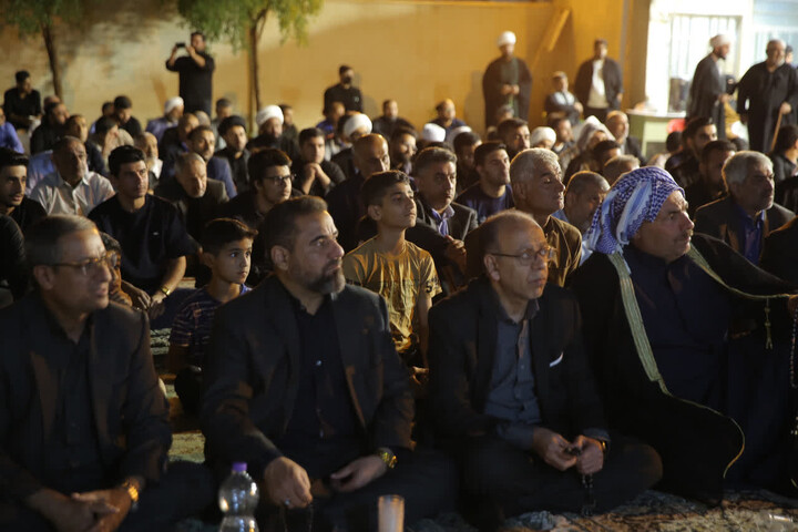 مراسم ایام فاطمیه به میزبانی دفتر امام جمعه بندر امام خمینی (ره)