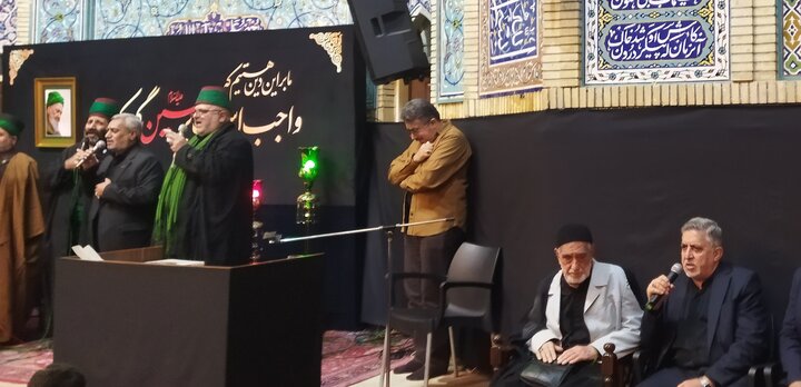 تصاویر/ مراسم گرامیداشت حجت الاسلام سیداحمد نجفی، استاد فقید اخلاق