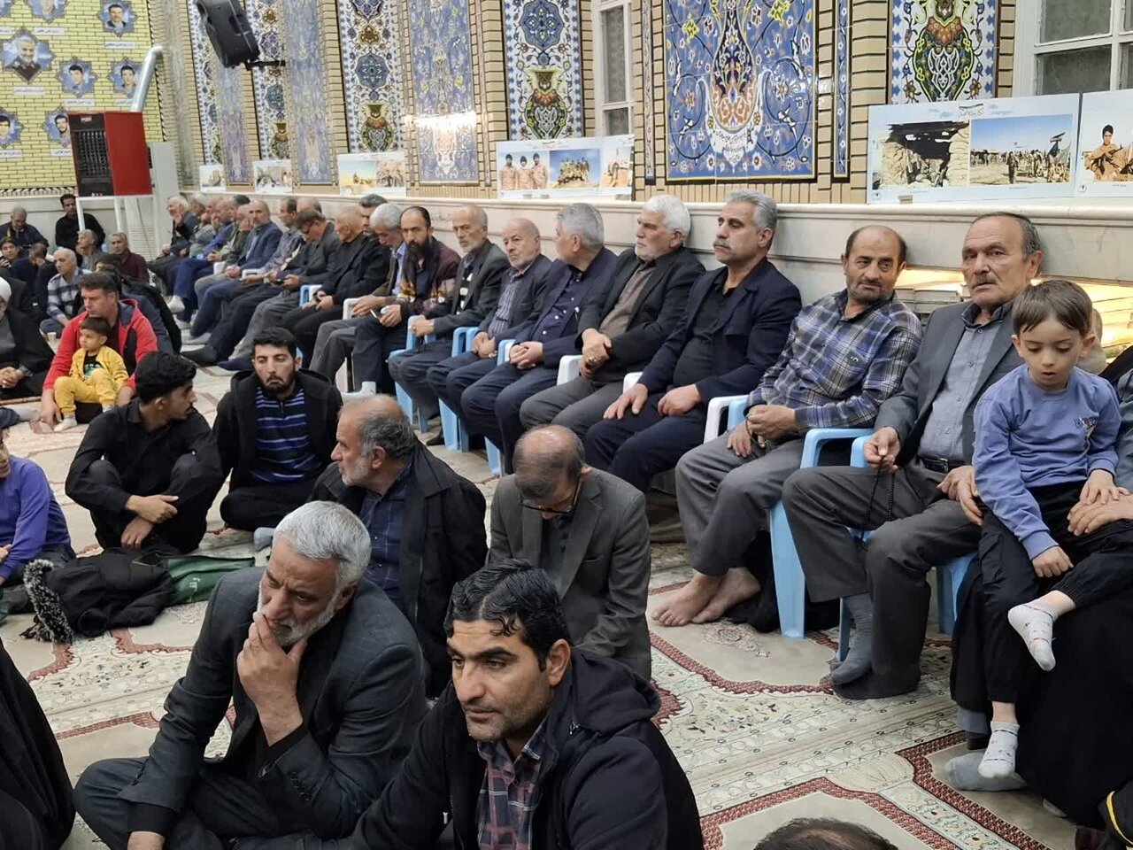 نهمین یادواره شهدای روستای استرک کاشان برگزار شد+عکس