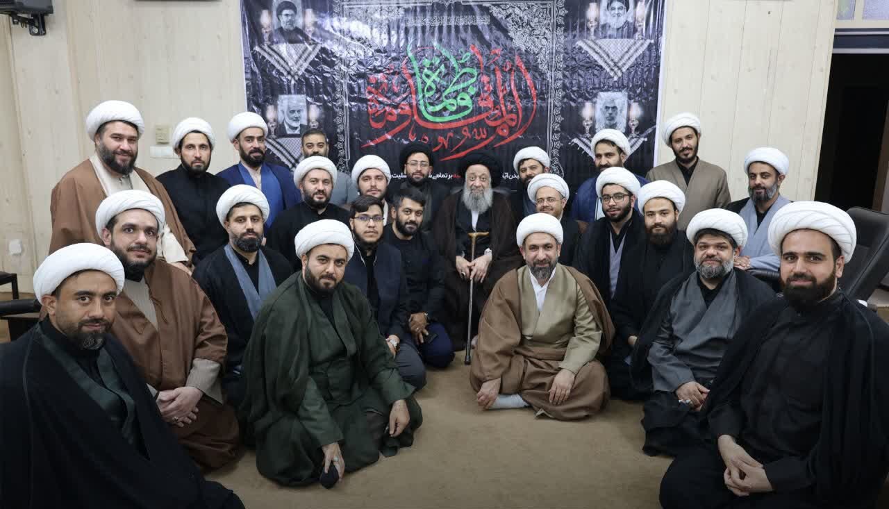 دیدار مدیران و رابطین ستاد طرح شهید آرمان با  آیت‌الله موسوی جزایری