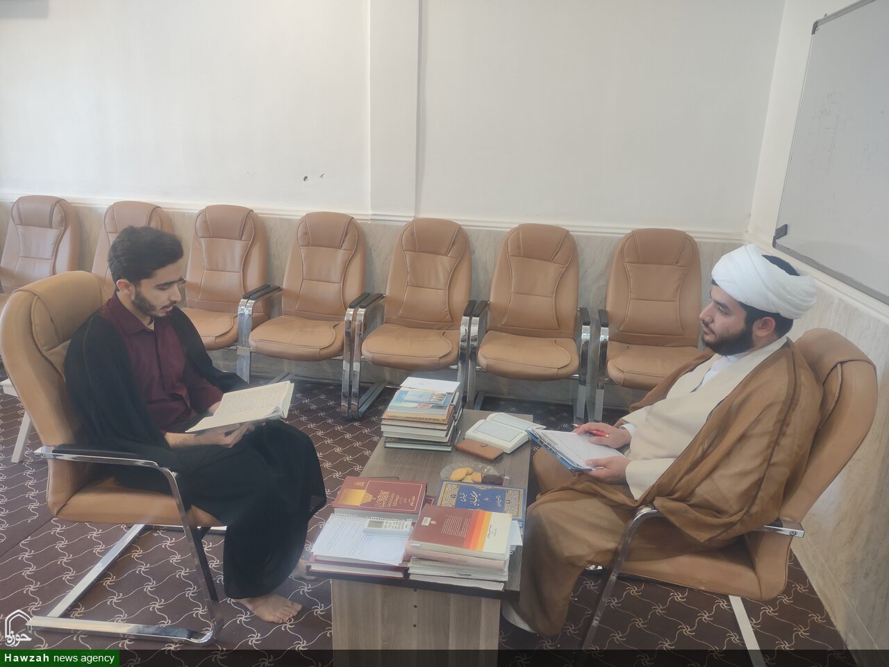 طرح پایش تجوید ویژه طلاب پایه اول و پنجم و ششم برگزار شد+عکس