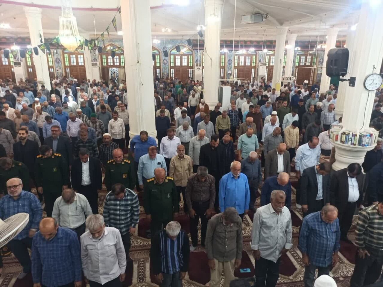 تصاویر/ آیین عبادی سیاسی نمازجمعه امروز شهر برازجان