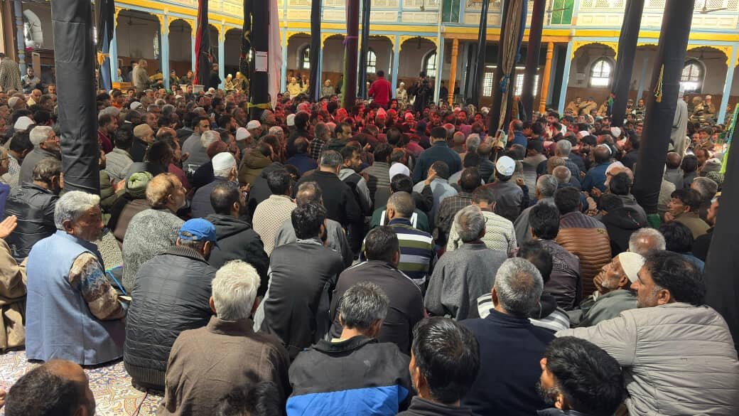 اقامه عزا در سوگ دخت گرامی پیامبر صلی الله علیه و آله در کشمیر