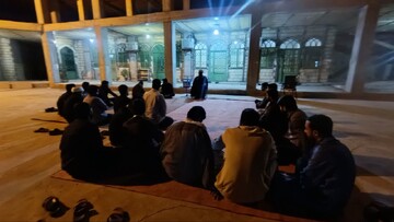 تصاویر/ برگزاری  مراسم عزاداری ایام فاطمیه در حوزه علمیه امام هادی(ع) عنبرآباد