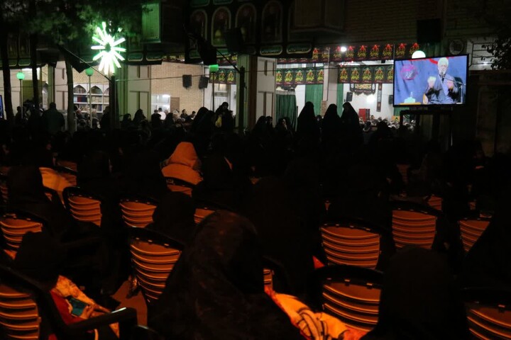 مراسم سوگواری شهادت حضرت زهرا(س) مهدیه خمینی شهر