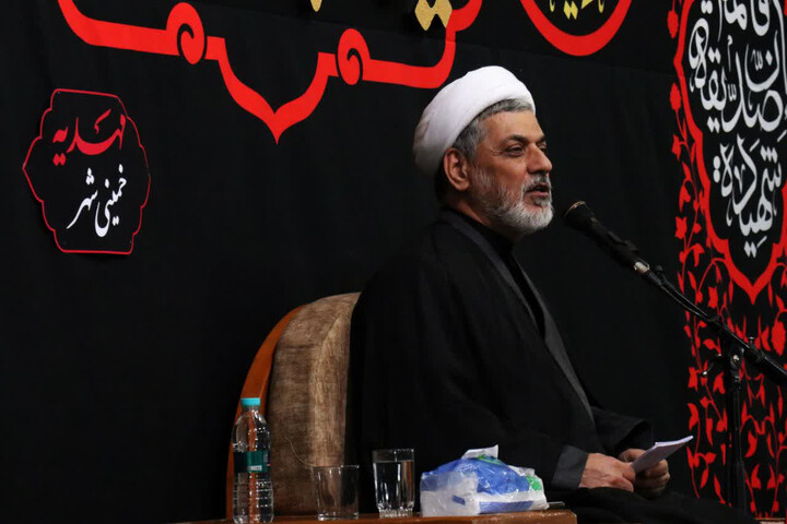 مراسم سوگواری شهادت حضرت زهرا(س) مهدیه خمینی شهر