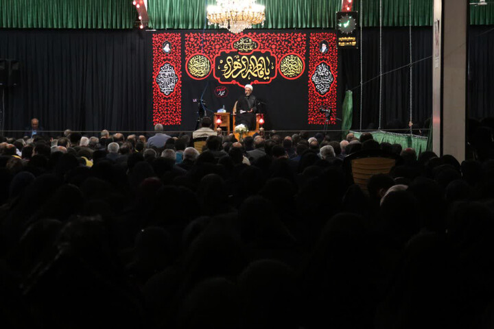 مراسم سوگواری شهادت حضرت زهرا(س) مهدیه خمینی شهر