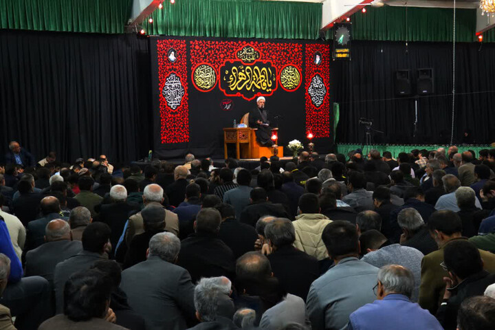 مراسم سوگواری شهادت حضرت زهرا(س) مهدیه خمینی شهر