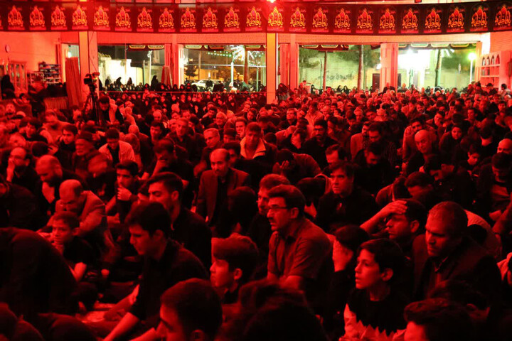 مراسم سوگواری شهادت حضرت زهرا(س) مهدیه خمینی شهر