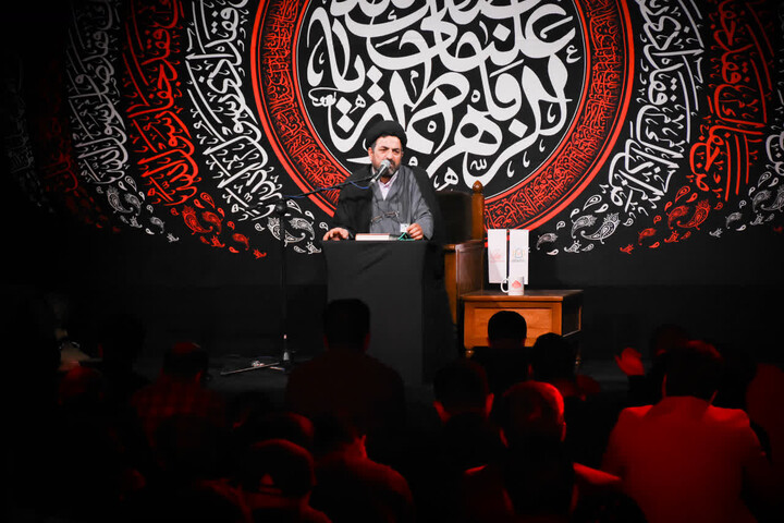 تصاویر| مراسم فاطمیه هیئت انصارالحسین اصفهان