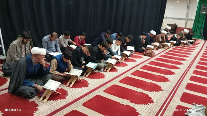 تصاویر/اجرای برنامه شنبه های قرآنی در مدرسه علمیه نورآباد