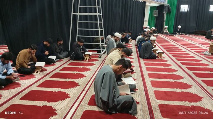 تصاویر/اجرای برنامه شنبه های قرآنی در مدرسه علمیه نورآباد