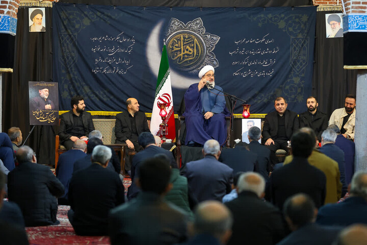 تصاویر | هیئت عزاداری شهدای گمنام تبریز