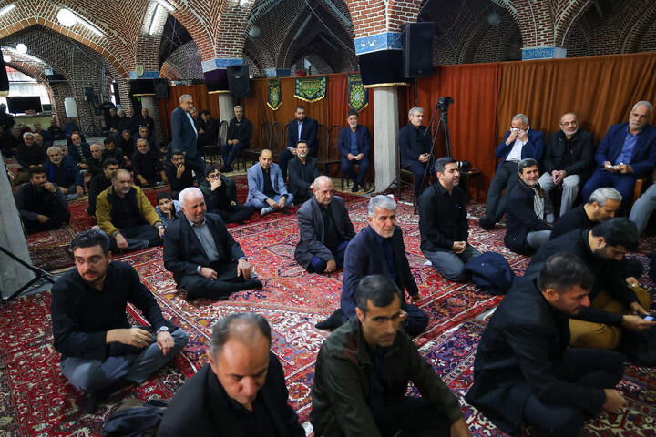 تصاویر | هیئت عزاداری شهدای گمنام تبریز